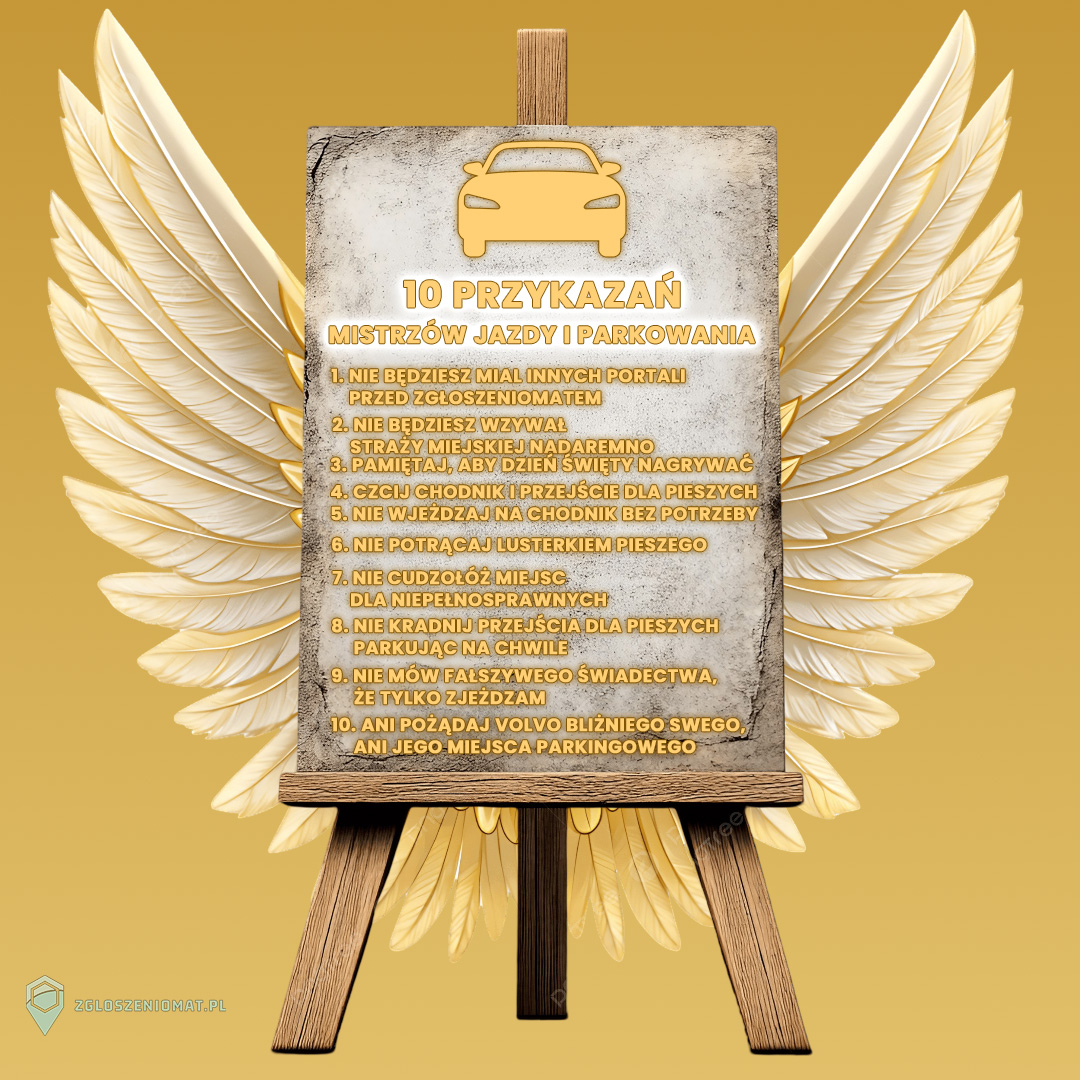 Dekalog Kierowców MJIPAK – 10 Przykazań Ruchu Drogowego